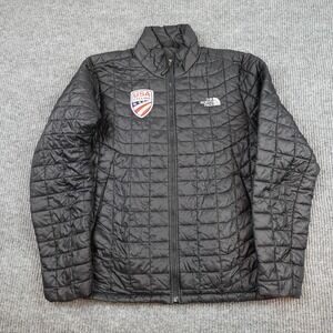 North Face ThermoBall Jacket Mens Medium Black Usa Cycling Eco Puffer